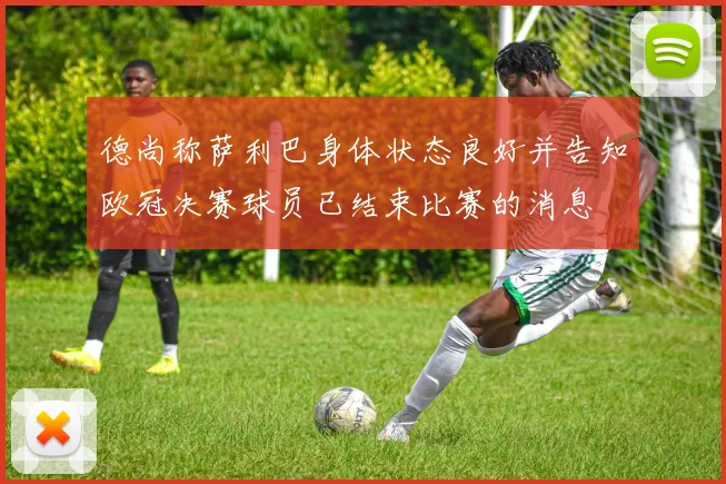 德尚称萨利巴身体状态良好并告知欧冠决赛球员已结束比赛的消息